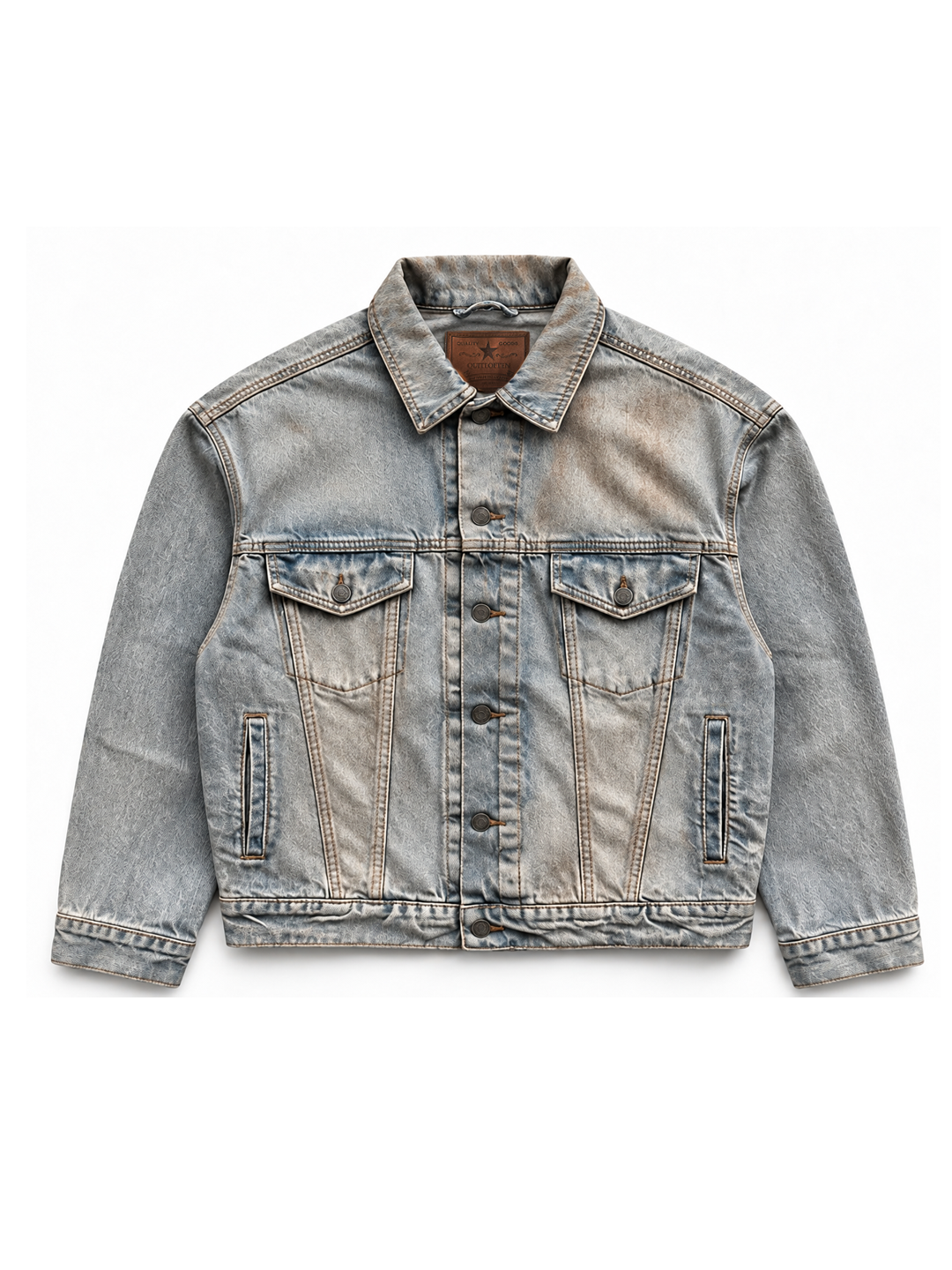 PALE WASHED DENIM JACKET