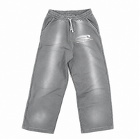 GREY FADED SWEATPANTS