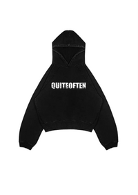 BLACK LOGO HOODIE