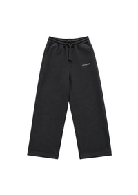 BLACK UNIFORM SWEATPANTS