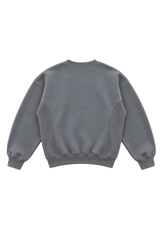 ANTHRACITE UNIFORM CREWNECK