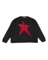 TRAUMA STAR KNIT RED