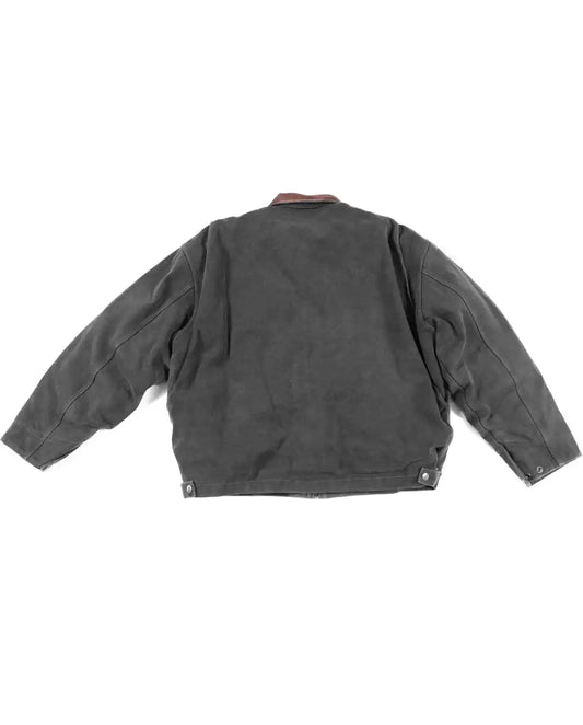 BLACK CANVAS WORK JACKET