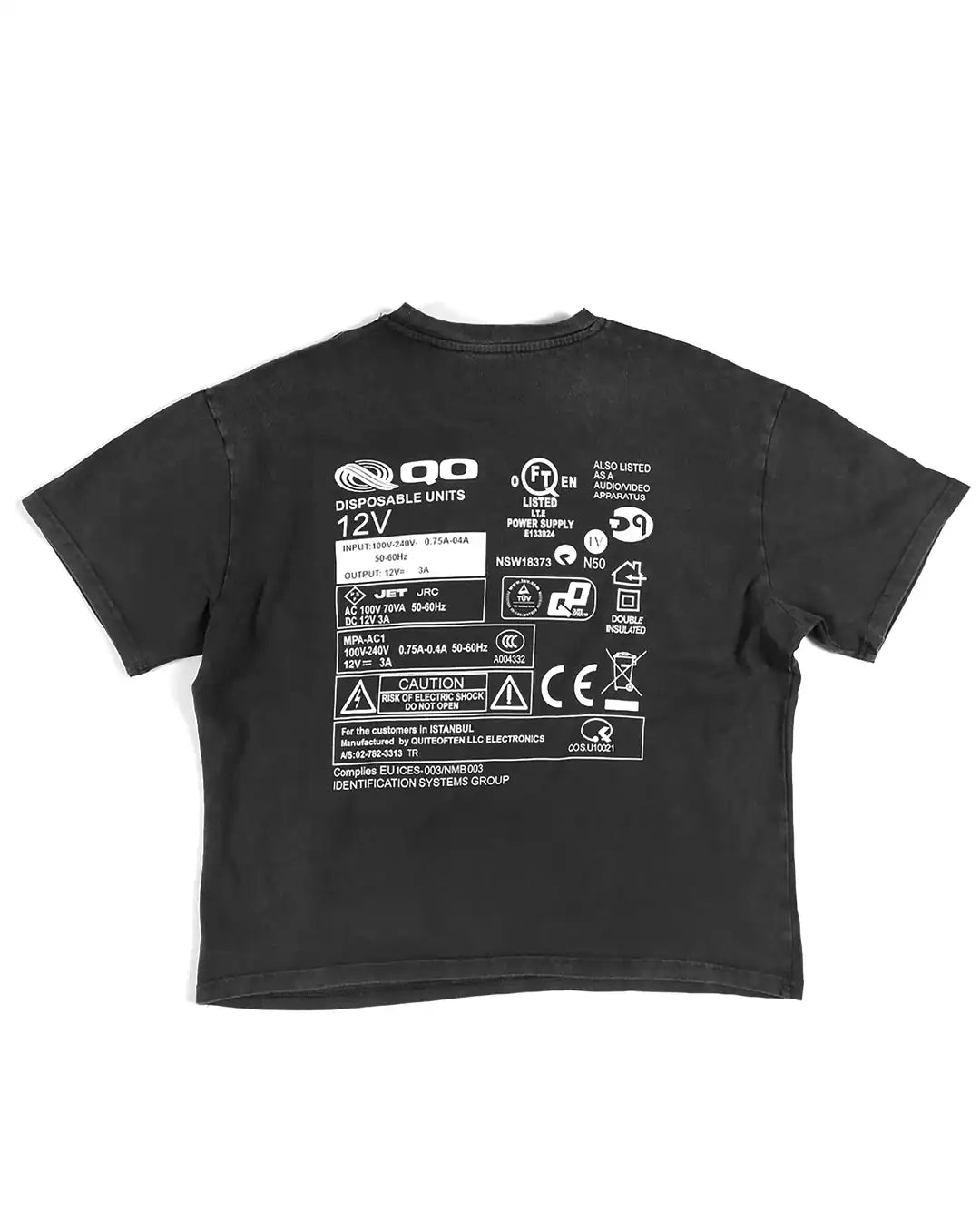 BATTERY TEE BLACK
