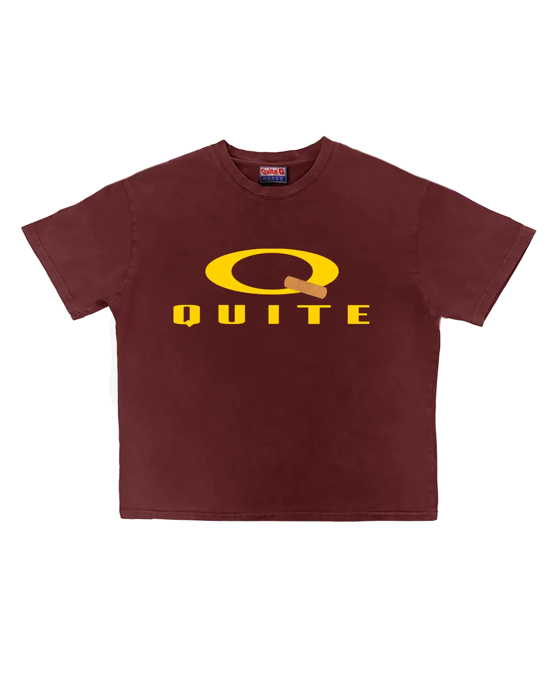 BURGUNDY BOOTLEG LOGO TEE