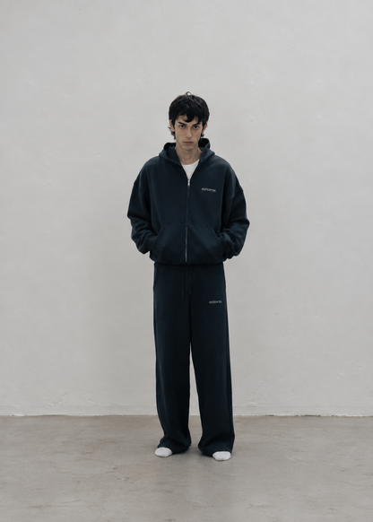 BLACK UNIFORM SWEATPANTS