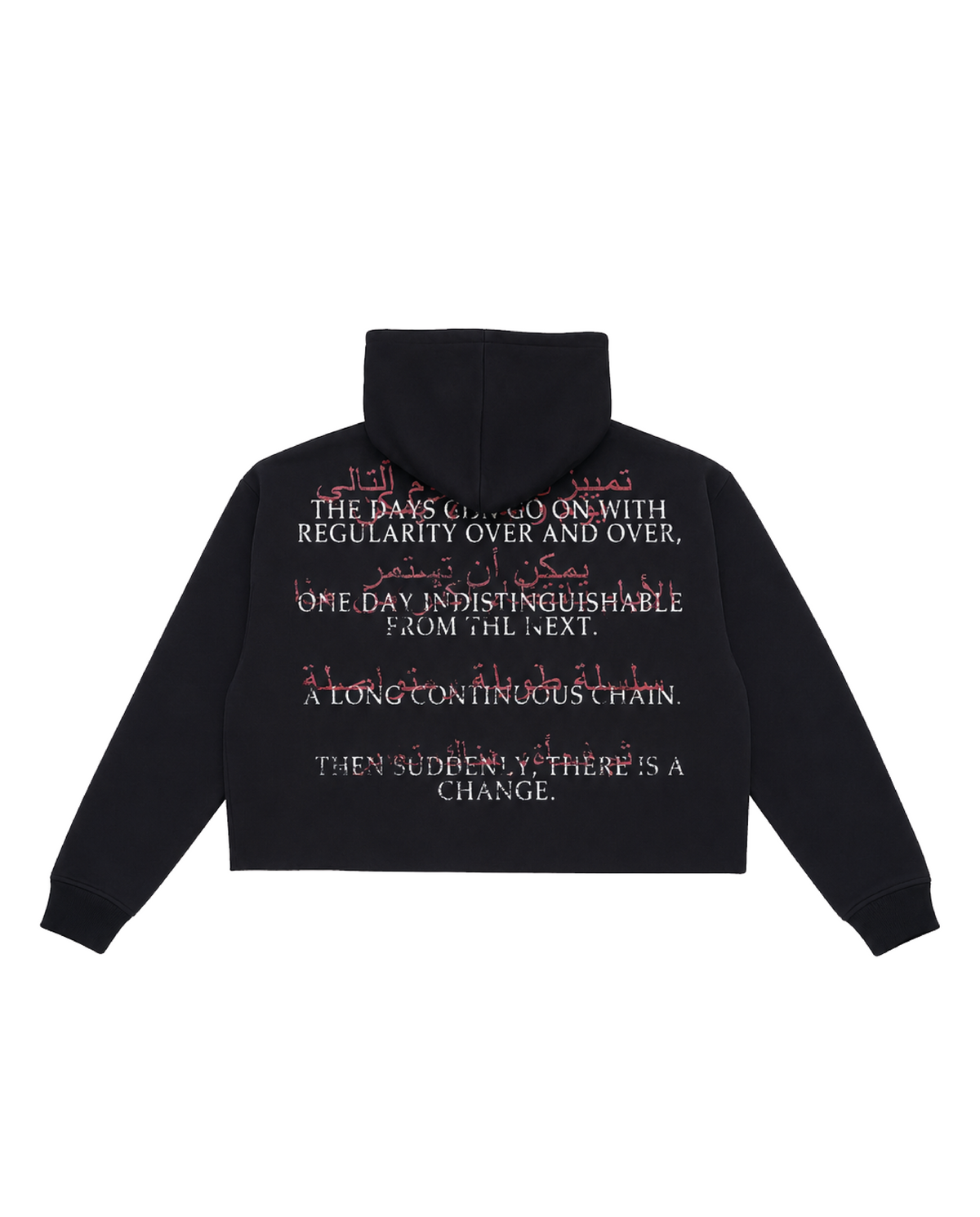 WOUNDED '' CHANGE '' HOODIE