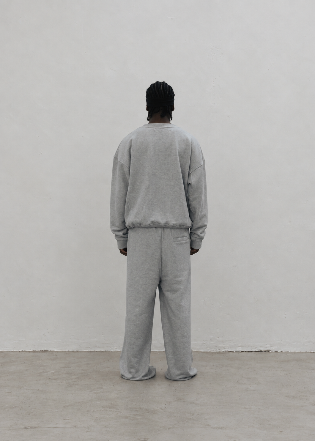 GREY UNIFORM CREWNECK