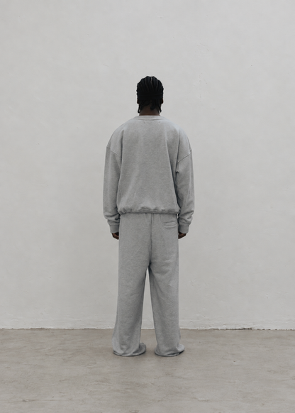 GREY UNIFORM CREWNECK
