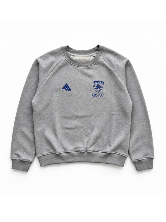 GREY FOOTBALL SWEATSHIRT