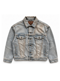PALE WASHED DENIM JACKET