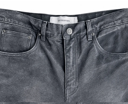 CHARCOAL CANVAS PANTS