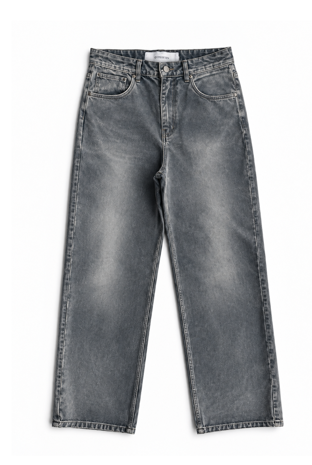 FADED GREY CANVAS PANTS