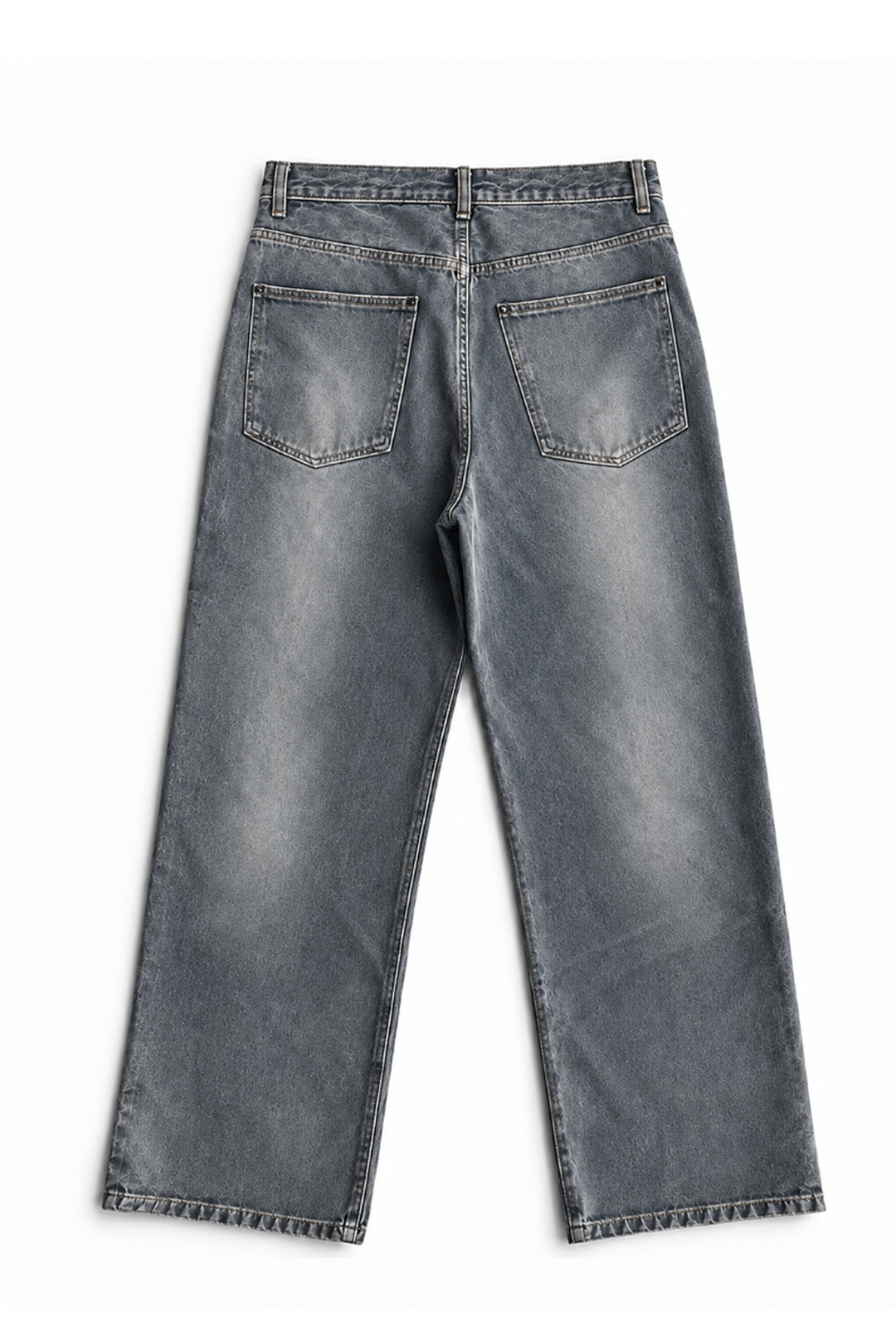 FADED GREY CANVAS PANTS