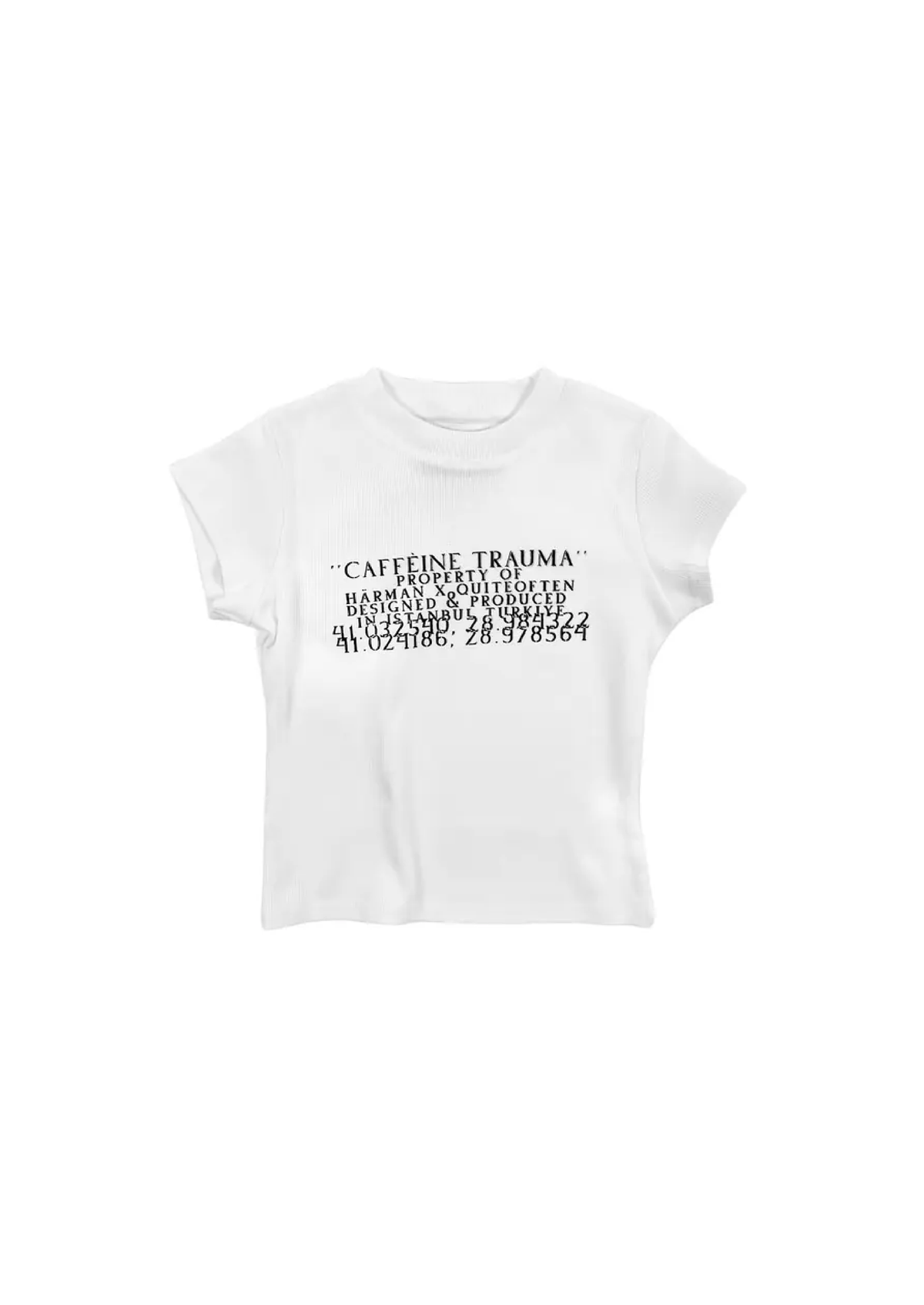 COORDINAT BABY TEE WHITE