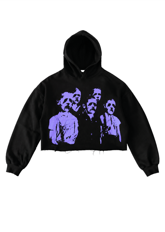 PURPLE BAD FRIENDS HOODIE