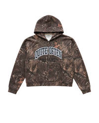 CAMO COLLEGE ZIP HOODIE