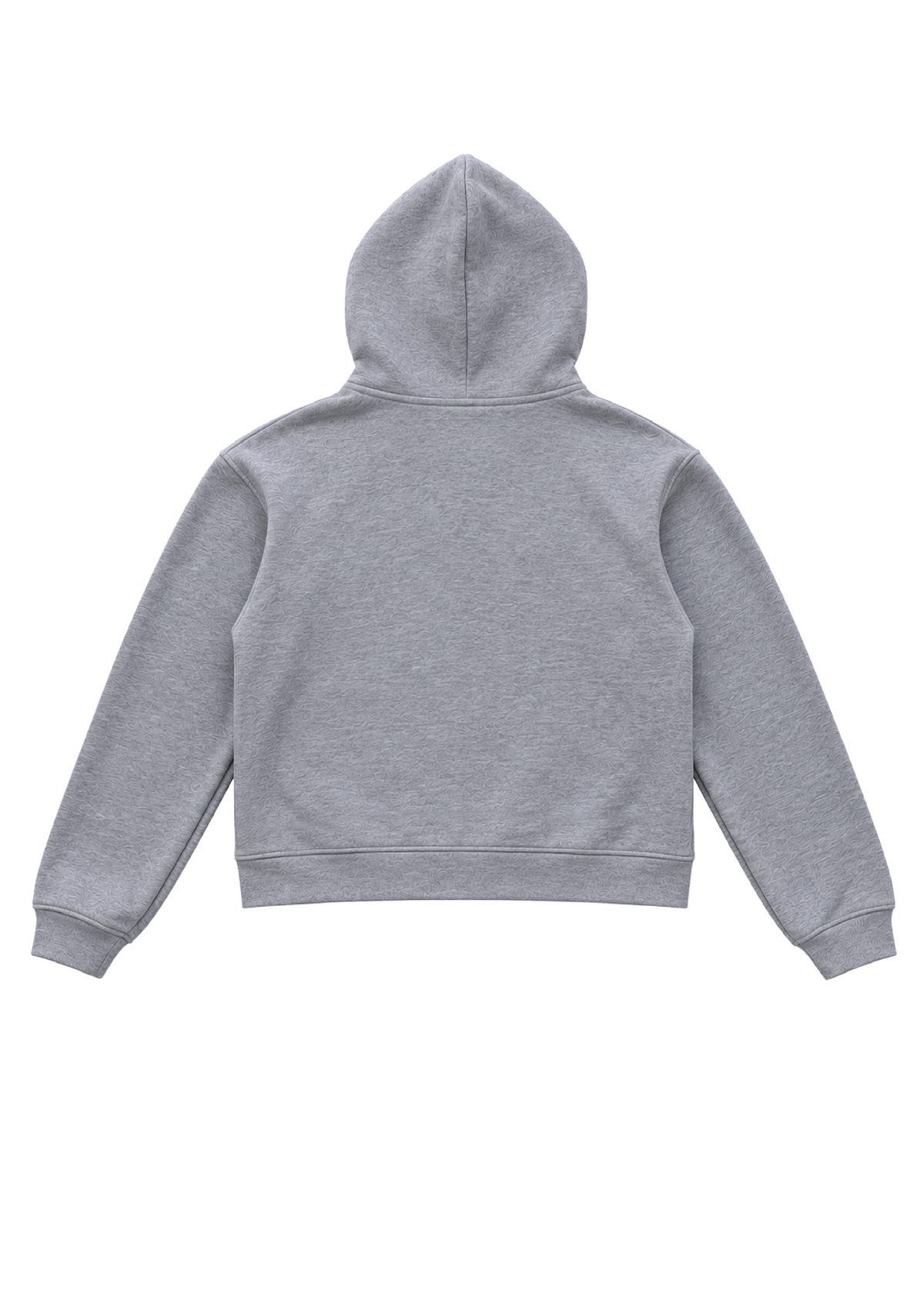 GREY COLLEGE ZIP HOODIE