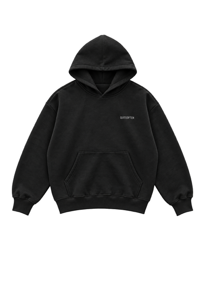 BLACK UNIFORM HOODIE