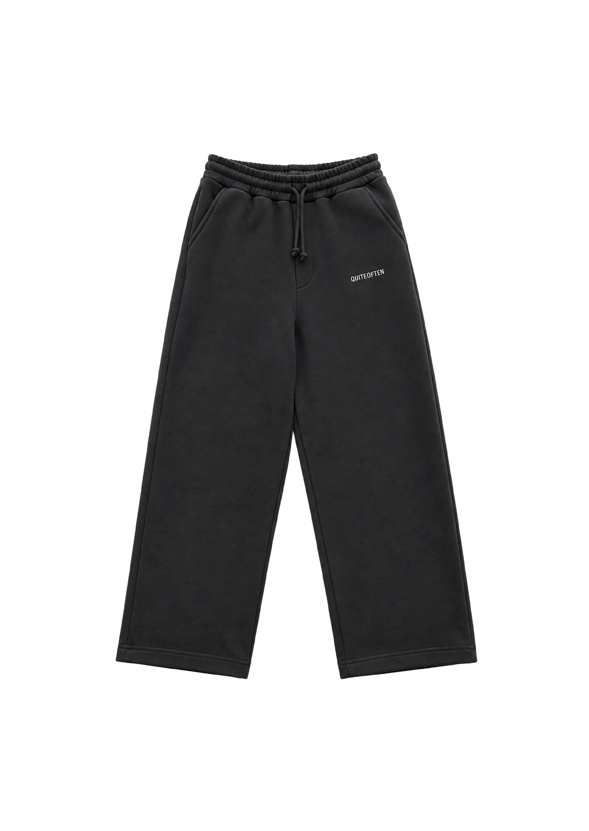 BLACK UNIFORM SWEATPANTS
