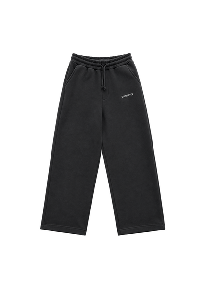 BLACK UNIFORM SWEATPANTS