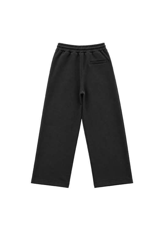 BLACK UNIFORM SWEATPANTS