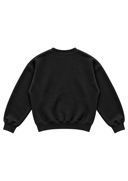 BLACK UNIFORM CREWNECK