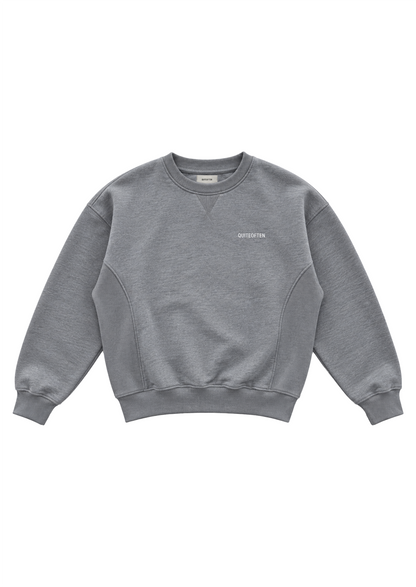 GREY UNIFORM CREWNECK
