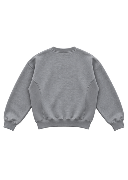 GREY UNIFORM CREWNECK