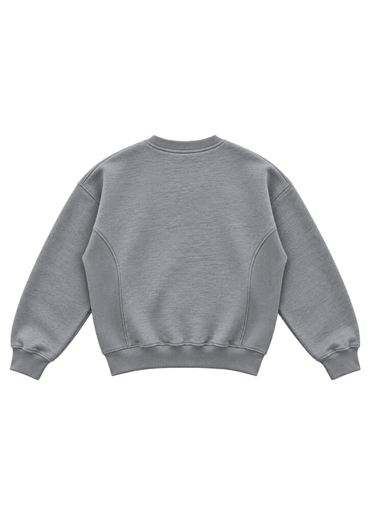 GREY UNIFORM CREWNECK