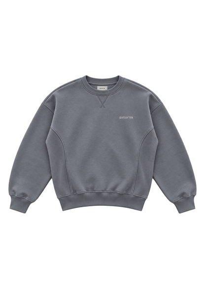 ANTHRACITE UNIFORM CREWNECK
