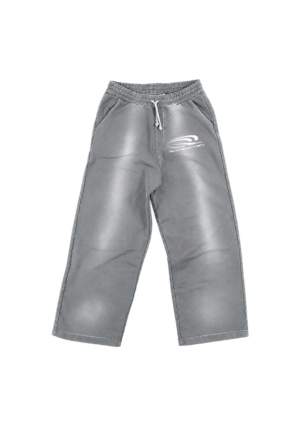 GREY FADED SWEATPANTS