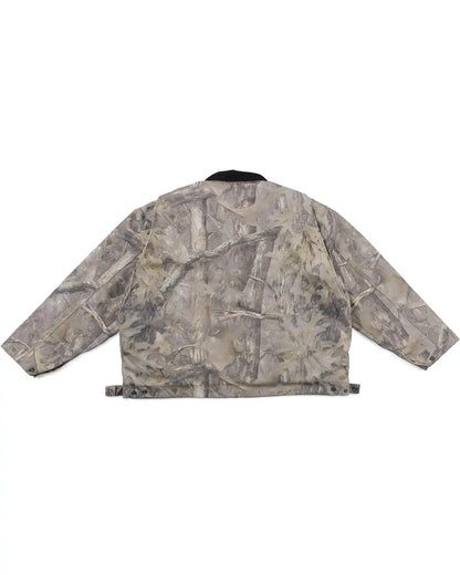 CAMO CANVAS WORK JACKET