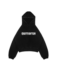 BLACK LOGO HOODIE