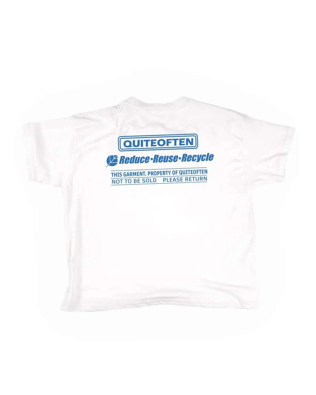 RECYCLE TEE WHITE