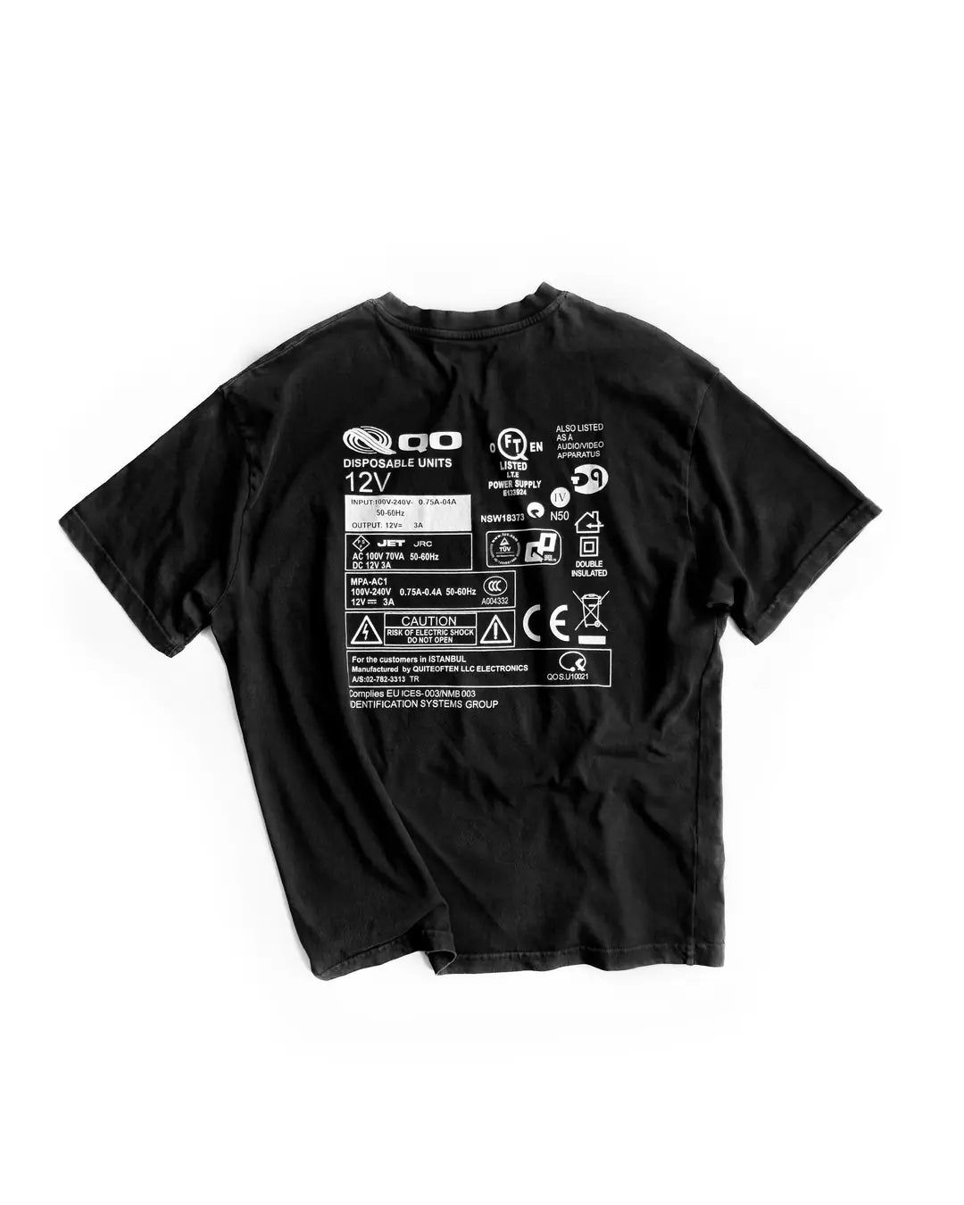 BATTERY TEE BLACK
