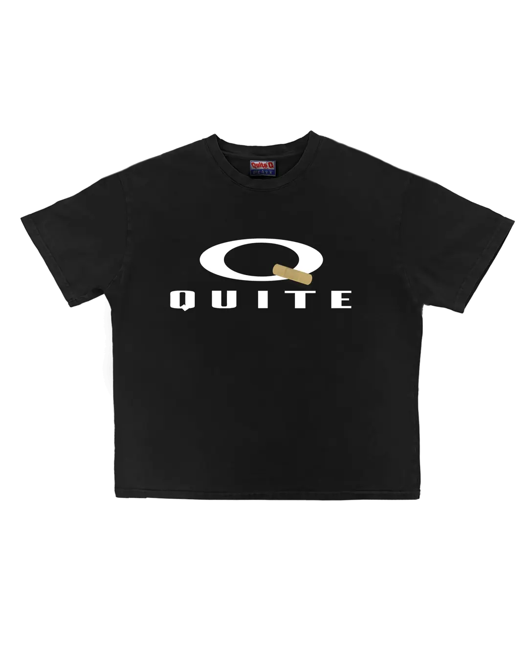 BLACK BOOTLEG LOGO TEE