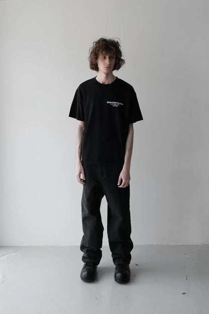 RECORDS TEE BLACK