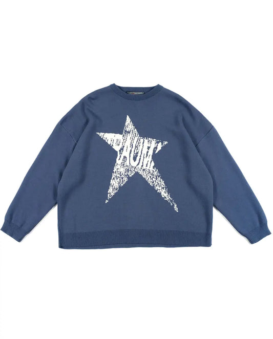 BLUE TRAUMA STAR KNIT