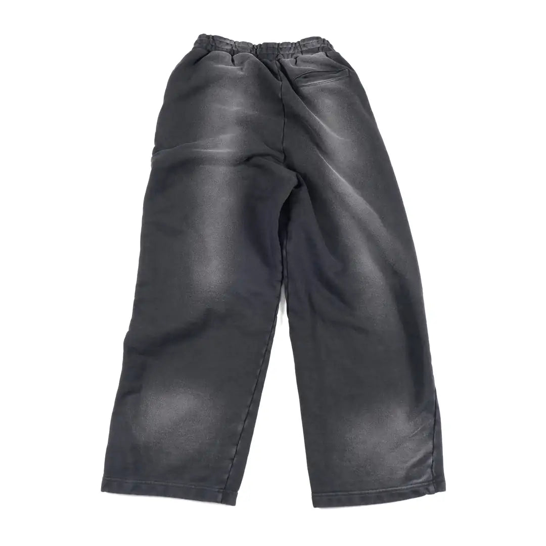 BLACK FADED SWEATPANTS