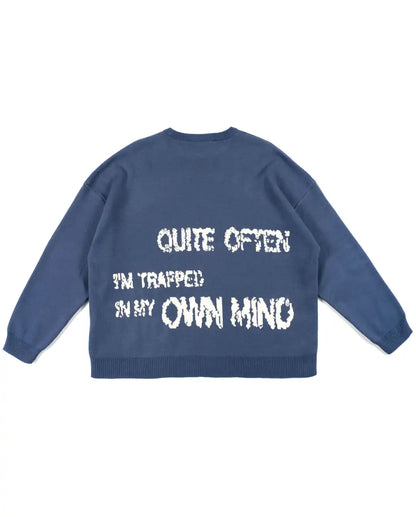 BLUE TRAUMA STAR KNIT