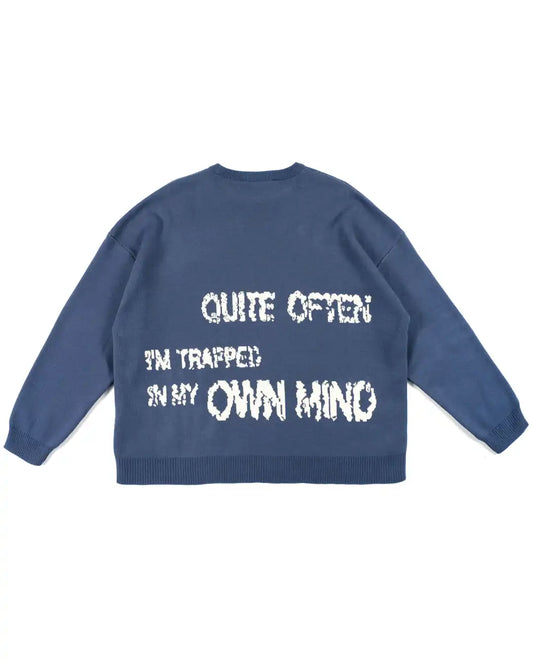 BLUE TRAUMA STAR KNIT