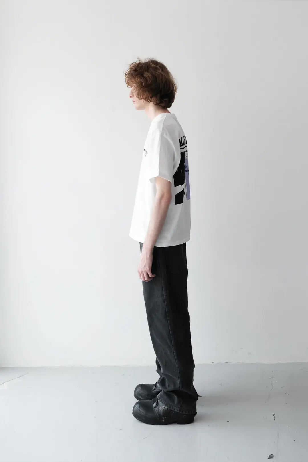 RECORDS TEE WHITE