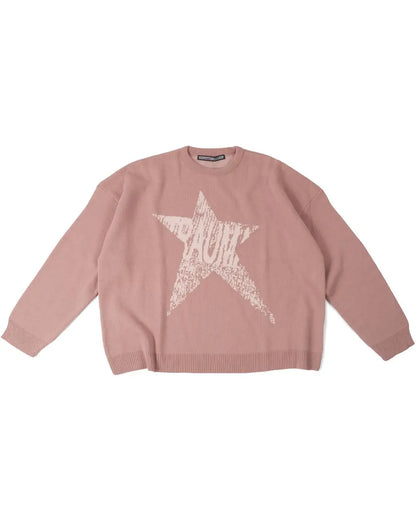 SALMON TRAUMA STAR KNIT