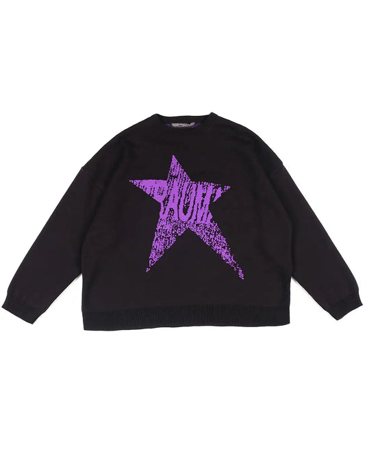TRAUMA STAR KNIT PURPLE