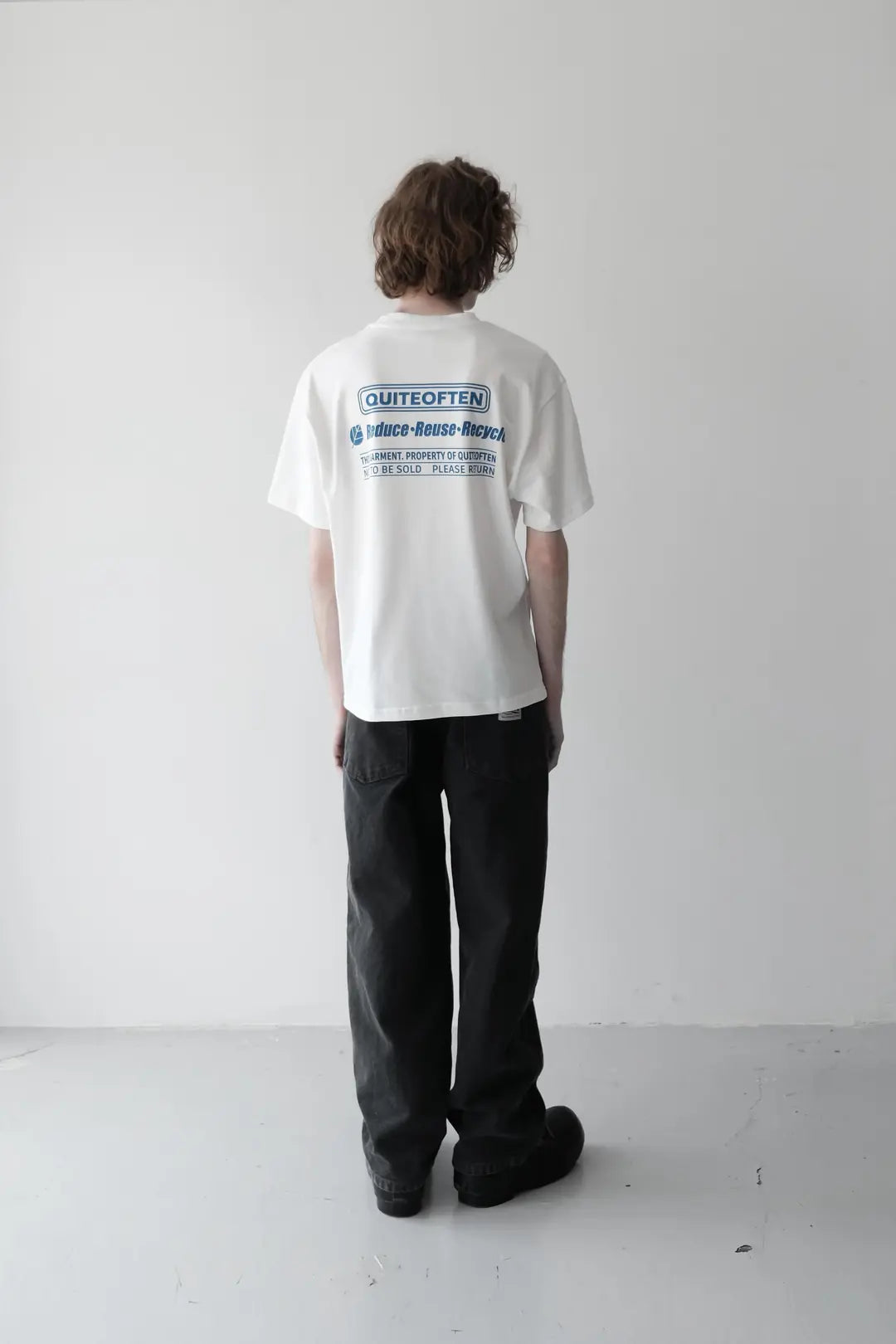 RECYCLE TEE WHITE