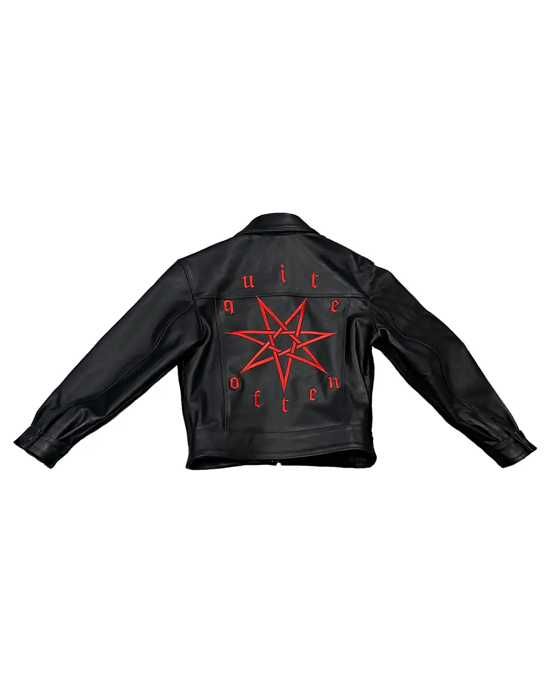 BLACK LEATHER JACKET