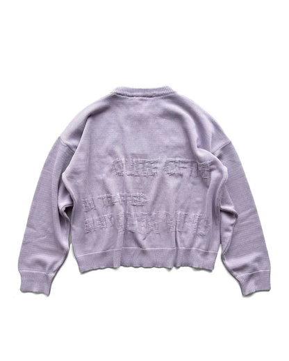 LILAC TRAUMA STAR KNIT