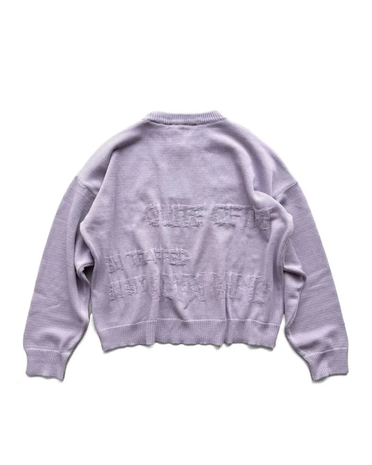 LILAC TRAUMA STAR KNIT