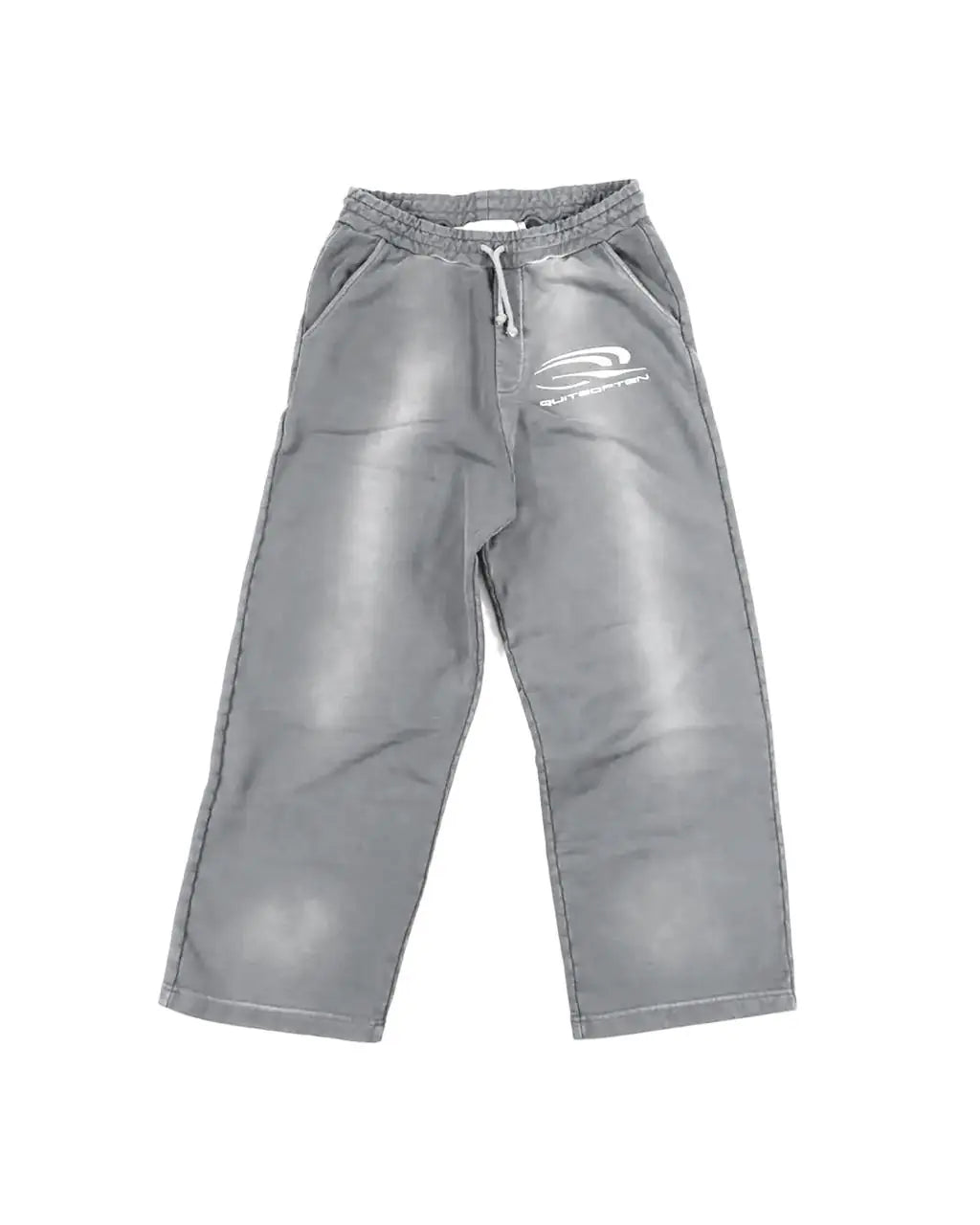 GREY FADED SWEATPANTS